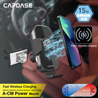 Capdase A-Cm อุปกรณ์เมาท์ขาตั้งเซรามิค ชาร์จเร็ว ไร้สาย Dsh Base-Bmwx5 สําหรับ Bmw X5 &amp; X6 (2014-2018)