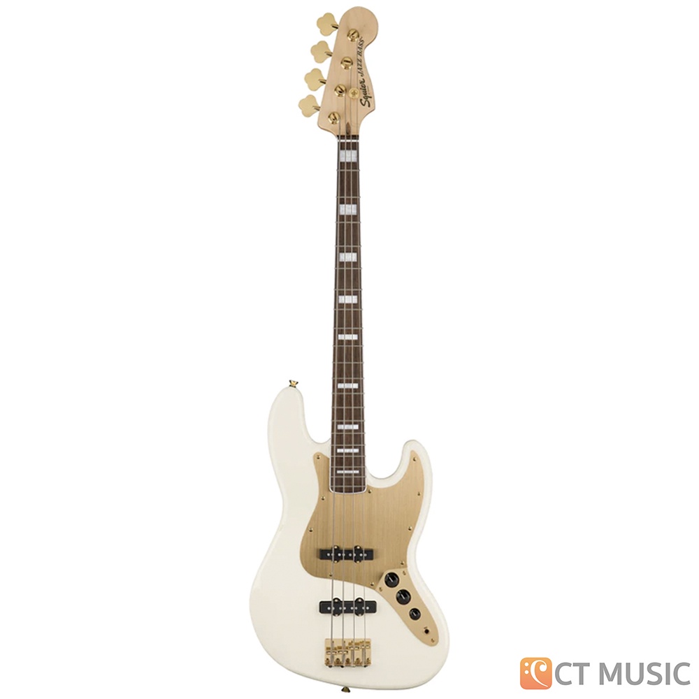 เบสไฟฟ้า-squier-40th-anniversary-jazz-bass-gold-edition