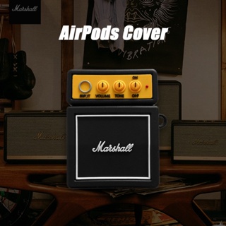 Marshall เคสหูฟังบลูทูธไร้สาย ซิลิโคนนุ่ม ลายลําโพง สําหรับ Apple Airpods Pro 2 Case 3 1