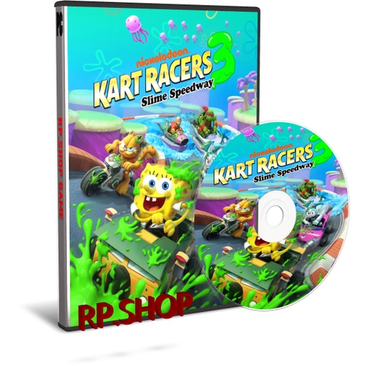 แผ่นเกมคอม PC - Nickelodeon Kart Racers 3 Slime Speedway – Turbo ...