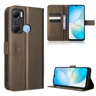 infinix Hot 12 Pro เคส PU Leather Case เคสโทรศัพท์ Stand Wallet infinix Hot12 Pro เคสมือถือ Cover