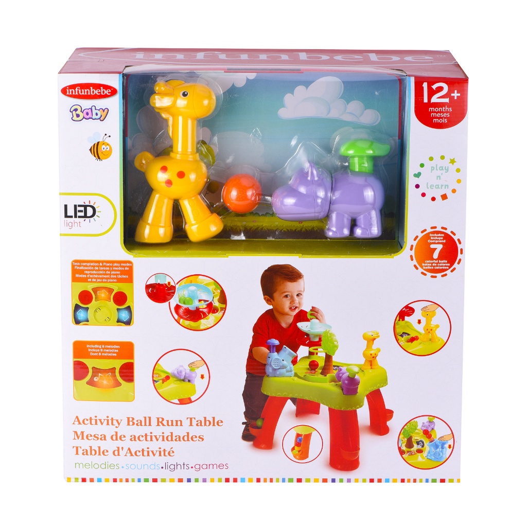 Wel-B x Infunbebe Activity Ball Run Table (โต๊ะกิจกรรมบอลกลิ้ง