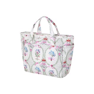 Cath Kidston The Tripper Tote Royal Bouquets Cream