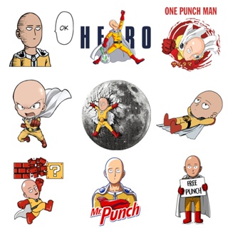 ตัวรีดติดเสื้อ การ์ตูนOne Punch Man F.64/1 👨🏻‍🦲👨🏻‍🦲วันพลัทแมน รีดง่ายแผ่นฟิมล์รีดร้อนติดเสื้อ