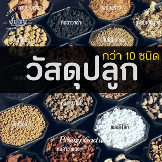 สินค้า วัสดุปลูก หินภูเขาไฟ เพอร์ไลท์ เวอร์มิคูไลท์ เปลือกสน กาบมะพร้าว ขุยมะพร้าว แกลบ พีทมอส ดินญี่ปุ่น popper มวลเบา มวลหนัก