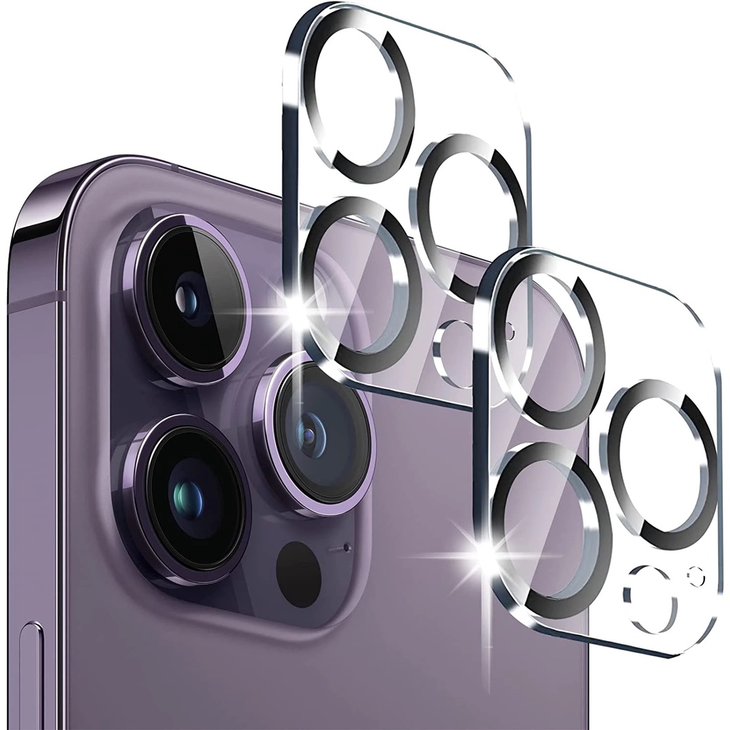 ภาพหน้าปกสินค้าตัวป้องกันกล้อง 15/15 Pro Max /14 Pro Max/14 Pro/14 Plus/14/11/13 Pro max/12 Pro max/12 HD film lens protector For 11,12,13,13PM,12PM จากร้าน louieqian.th บน Shopee