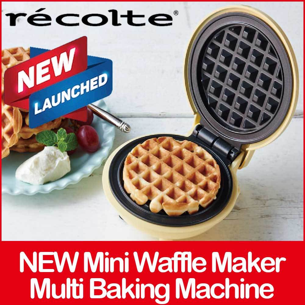 Recolte SMILE BAKER MINI Baking Machine Pancake Waffle Maker Shopee