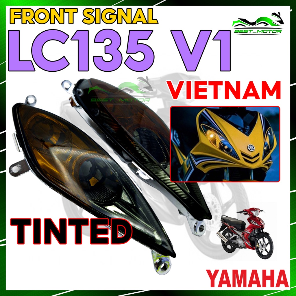 สัญญาณไฟหน้า-depan-yamaha-lc135-old-lc135-v1-lc-135-tinted-smoke-amp-clear-1-ชุด-สัญญาณ-lampu-dada-เวียดนาม