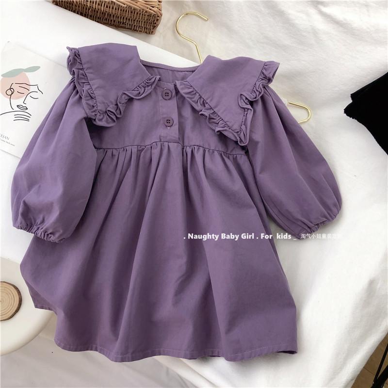 babycat-พร้อมส่ง-ขายดี-ชุดเดรสเจ้าหญิง-แขนยาว-สีม่วง-สไตล์เกาหลี-ญี่ปุ่น-ฤดูใบไม้ร่วง-ฤดูหนาว-สําหรับเด็กผู้หญิง-22