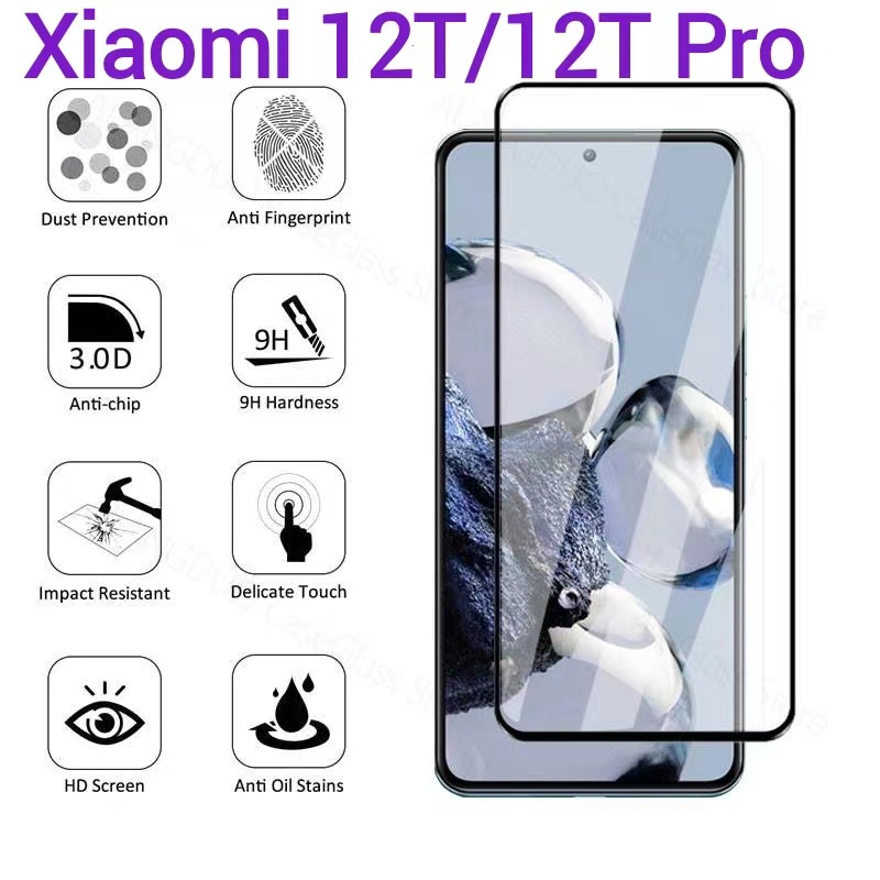 xiaomi-12t-พร้อมส่งในไทย-ฟิล์มกระจกเต็มจอxiaomi-12t-xiaomi-12t-pro-mi-12t-mi-12t-pro