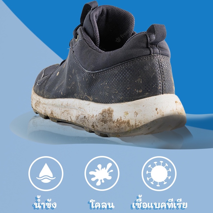 ภาพสินค้าShoes Clean ผงซักรองเท้าขาวสะอาด 25G แถมถุงซัก ครบเซ็ต จากร้าน c9skinofficial บน Shopee ภาพที่ 4