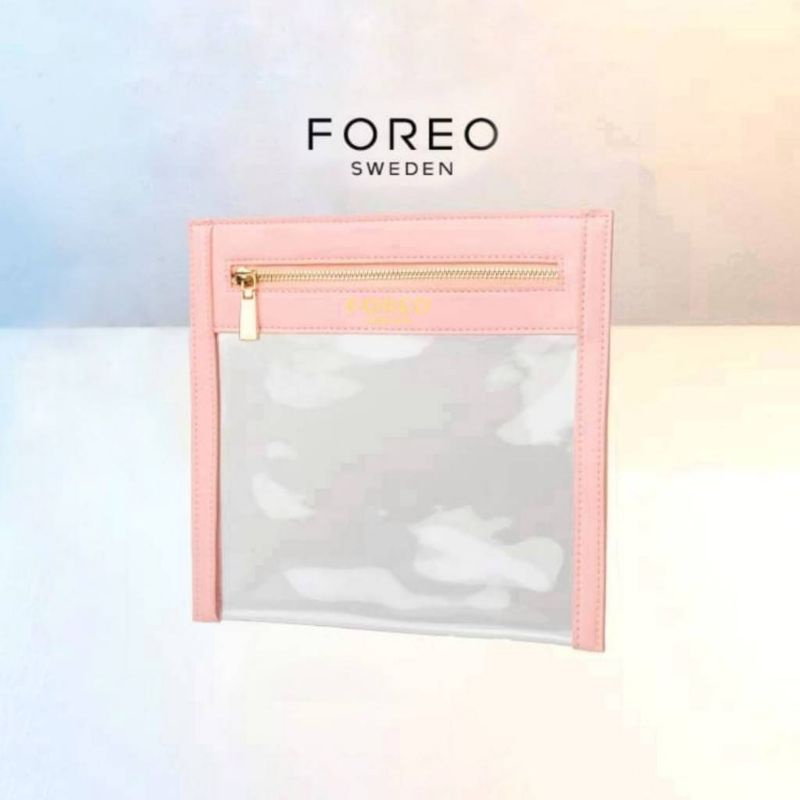 กระเป๋ากันน้ำ-foreo-pouch-ของแท้-มีใบเดียวเท่านั้น-สีชมพู