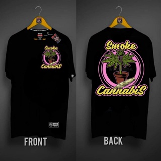 เสื้อยืดผ้าฝ้ายพิมพ์ลายขายดี ∈⊙๑T SHIRT FOR MEN✙☏Cannabis, Gta Moon Night Clothing