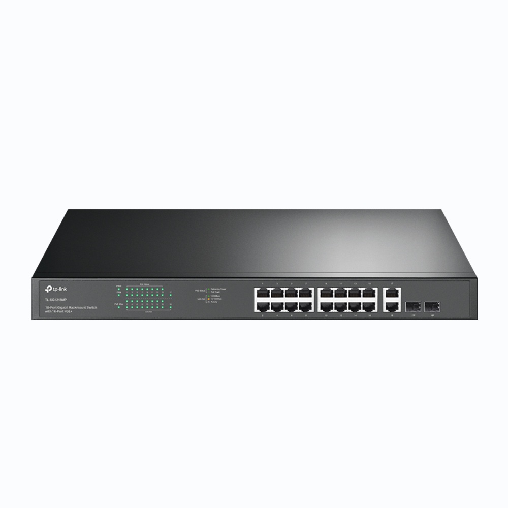 tp-link-sg1218mp-18-port-gigabit-rackmount-switch-with-16-port-poe-ของแท้-ประกันศูนย์ตลอดอายุการใช้งาน