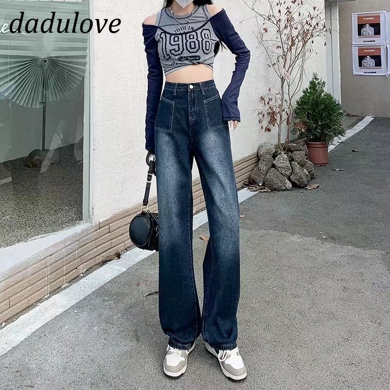 dadulove-new-american-retro-high-waist-jeans-loose-large-size-wide-leg-pants-fashion-womens-clothing