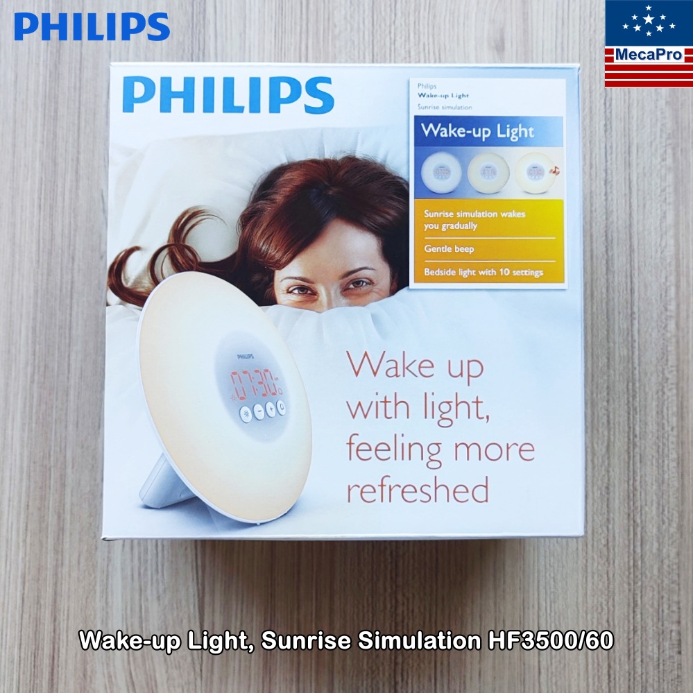 Philips® Wakeup Light, Sunrise Simulation HF3500/60 ฟิลิปส์ โคมไฟอัฉริ