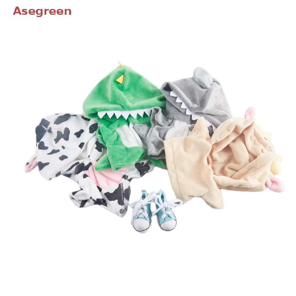 asegreen-ชุดนอนกางเกง-ลายไดโนเสาร์-20-ซม-อุปกรณ์เสริม-สําหรับตุ๊กตา