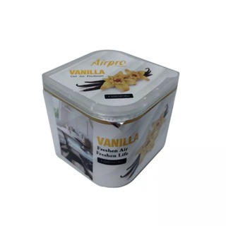 Airpro Vanilla Gel Air Freshener 4.5Oz (127.8G)