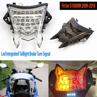 Fit For BMW S1000RR Taillight S 1000 RR 2009 - 2018 LED Integrated Rear Tail Light Turn Signal Light HP4 S1000R 2017 201