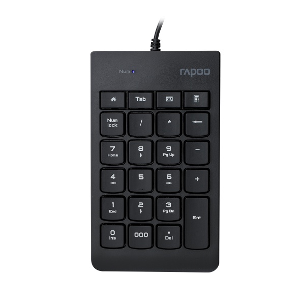 rapoo-k10-wired-numeric-keyboard-คีบอร์ดตัวเลข-นัมแพด-มีสาย-ของแท้-ประกันศูนย์-2ปี