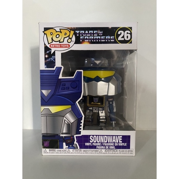 Funko Pop Soundwave Transformers 26 . | Shopee Thailand