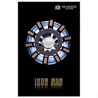 แหล่งกำเนิดไฟไอออนแมน Iron Man Mando Studio Arc I &amp; II ARC Reactor