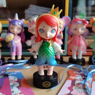 【ของแท้】TOYCITY ชุดนอนตุ๊กตาฟิกเกอร์ Laura Show Series Blind Box Set 12 แบบ