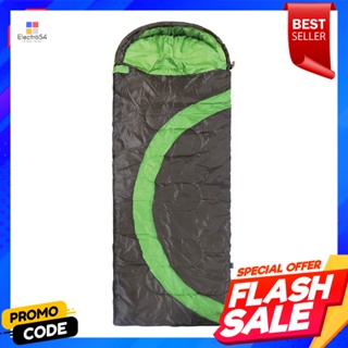 เบสิโค ถุงนอน 150 ก. รุ่น SJS-0012 สีน้ำตาล/เขียวBesico Sleeping Bag 150 g. Model SJS-0012 Brown/Green