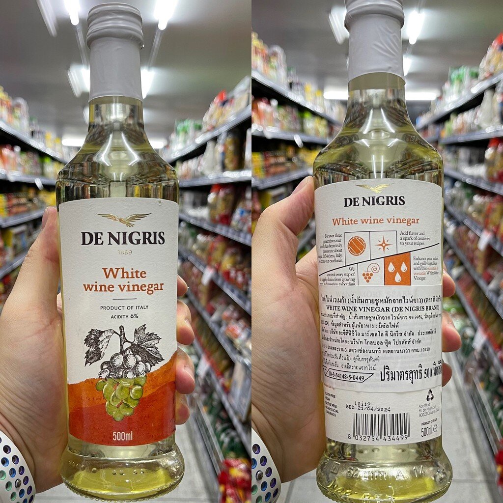 ดี-นิกรีส-น้ำส้มสายชูหมัก-จากประเทศอิตาลี-500-มล-de-nigris-vinegar-500-ml