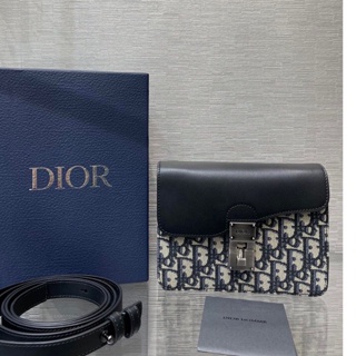 พรี​ ราคา6700 Dior Elite Messenger กระเป๋าสะพาย หนังวัว กระเป๋าแฟชั่น กระเป๋าสะพายไหล่