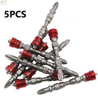 ECHO- ~Cross Bit Hand Drill Screwdriver 5PCS 65mm Long Alloy Steel For Electric【Echo-baby】