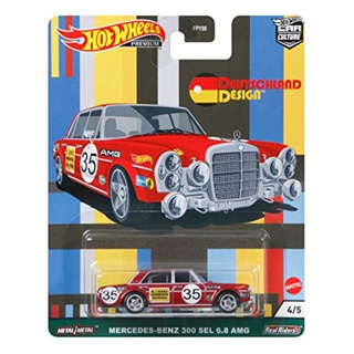 Hot Wheels Premium Mercedes-Benz 300 SEL 6.8 AMG Car Culture Deutschland Design