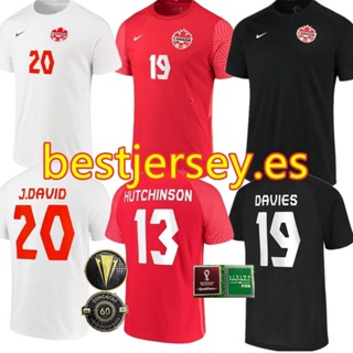 Boutique 21 22 World Cup Canada Soccer Jerseys DAVIES DAVID Osorio 2021 2022 Home Away 3Rd National Team