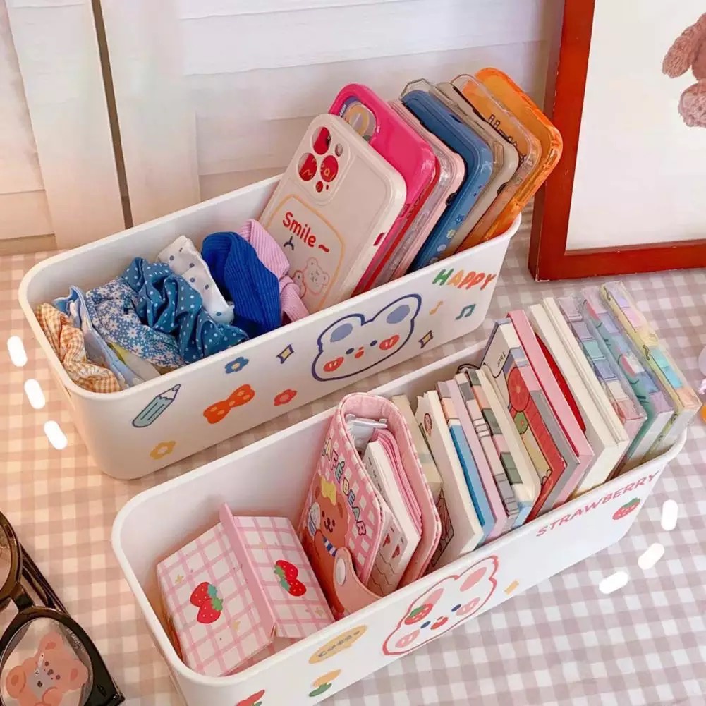 แถมsticker-ตะกร้าเก็บของ-กล่องเก็บของ-กล่อง-ตะกร้า-กล่องใส่ของจุกจิก-กล่องจัดของขนาดเล็ก