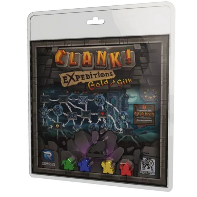 Clank! Expenditions Gold and Silk (Board game) บอร์ดเกม | Shopee Thailand