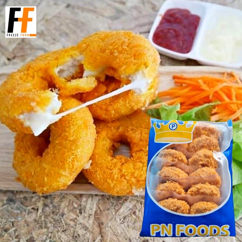 ภาพหน้าปกสินค้าโดนัทกุ้งชีส PN FOODS (12ชิ้น)  SHRIMP CHEESE DONUTS