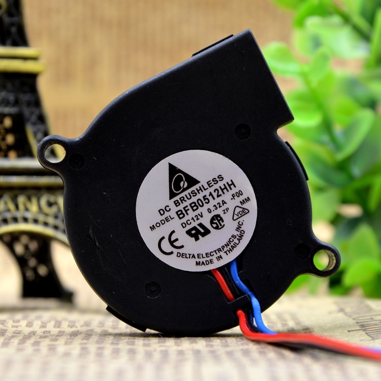 ใหม่ พัดลมระบายความร้อน DALTA BFB0512HH 5015 12V 0.32A 5 ซม. | Shopee ...