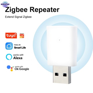 ภาพหน้าปกสินค้าTuya ZigBee 3.0สัญญาณ Repeater USB Extender สำหรับสมาร์ทชีวิต Zigbee เซ็นเซอร์ขยาย1.8 ~ 3.8โวลต์มินิสมาร์ทวาล์ว ^ Kinostar ที่เกี่ยวข้อง