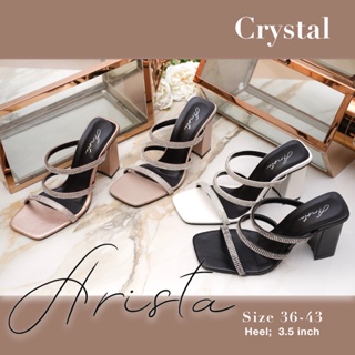 Arista ( 🇹🇭 Ready to ship) รองเท้าผู้หญิงส้นสูง รุ่น Crystal ( ART-038 )