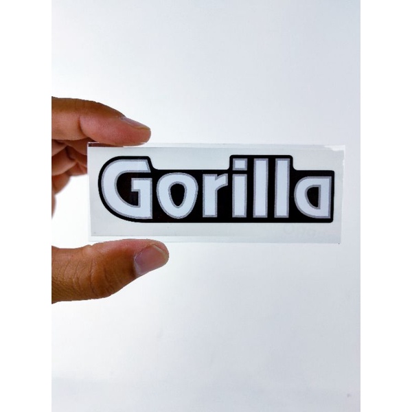 สติกเกอร์-ติดกระเป๋าข้าง-gorilla-50cc