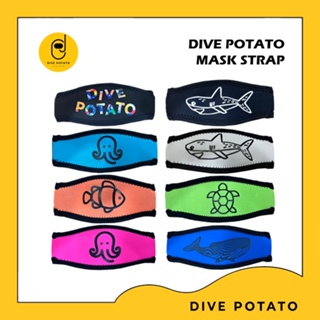 Dive Potato Mask Strap ผ้ารองผมสำหรับหน้ากากดำน้ำ