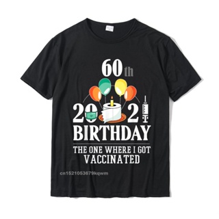 ขายดี!เสื้อยืด ผ้าฝ้าย พิมพ์ลายกราฟฟิค 60th Bday Gifts 60 Years Old Happy Birthday สําหรับผู้ชาย YNR TNO6S-5XL