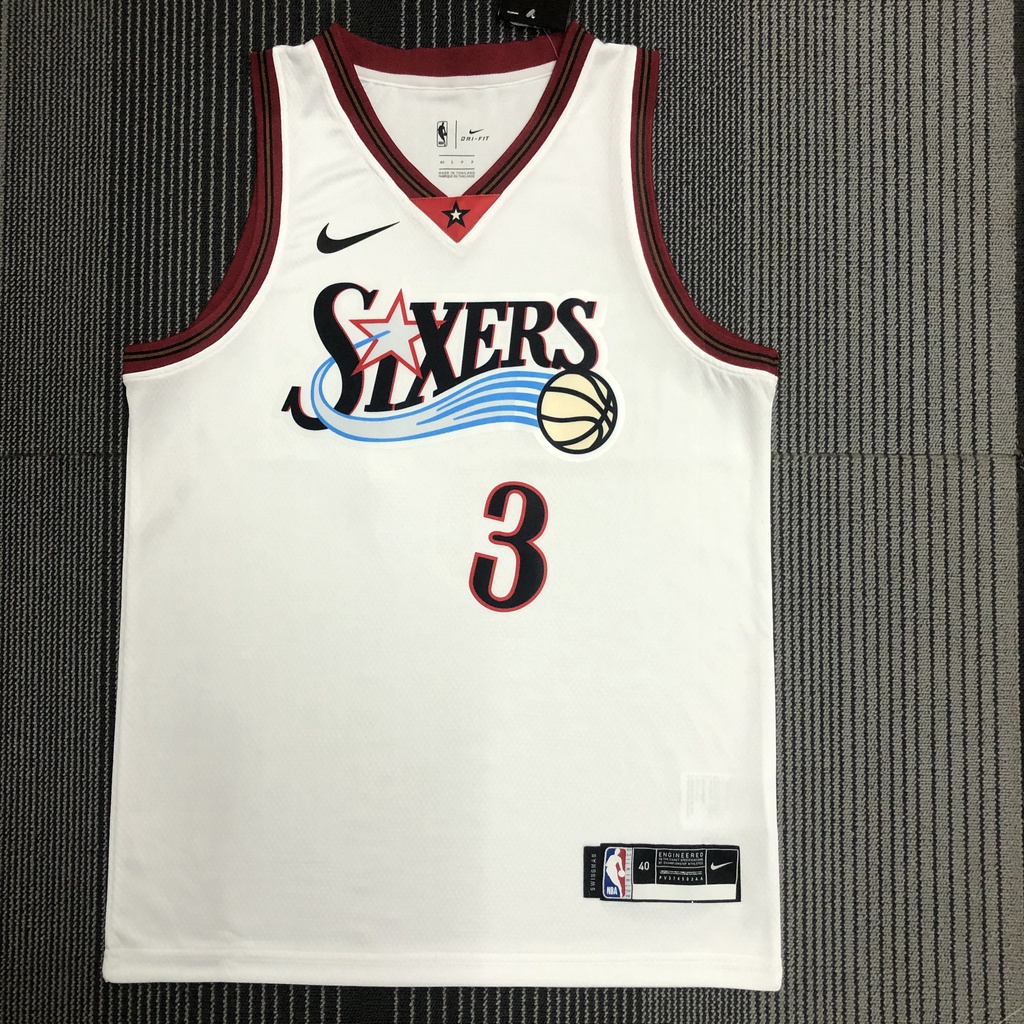 philadelphia-76ers-3-allen-iverson-basketball-jersey-sleeveless-top-เสื้อบาส-เสื้อกีฬาแขนกุดผู้ชาย