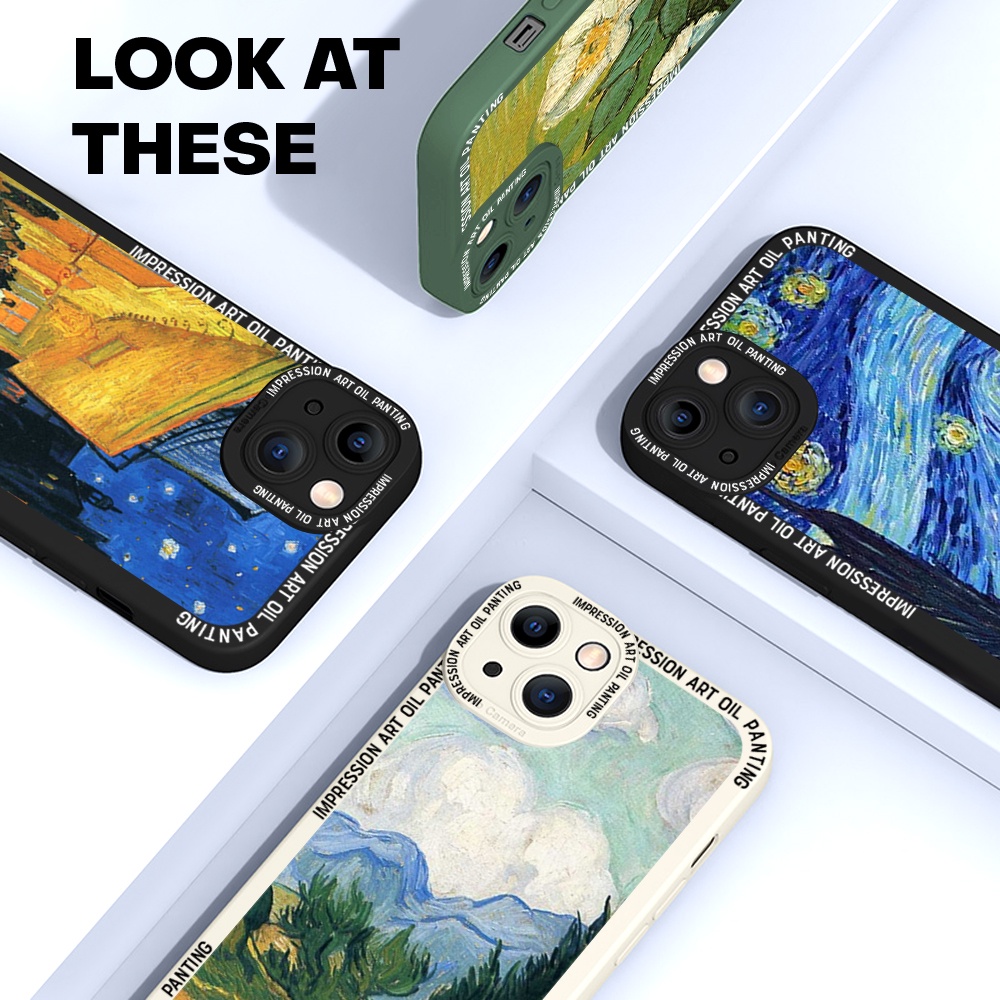 compatible-with-samsung-galaxy-note-8-9-10-20-lite-plus-ultra-เคสซัมซุง-สำหรับ-oil-painting-เคส-เคสโทรศัพท์-เคสมือถือ-full-cover-shell-shockproof-back-cover-protective-cases