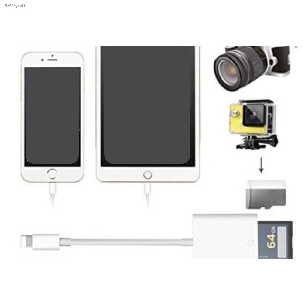 สปอตสินค้า-สายแปลง-sd-card-camera-reader-สายพ่วง-ใช้สำหรับ-phone-pad