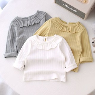ชุดเสื้อเชิ้ต และกางเกง แฟชั่นฤดูใบไม้ผลิ สําหรับเด็กผู้หญิง