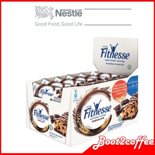 ภาพหน้าปกสินค้าฟิตเนสส์® ช็อกโกแลต Nestle Chocolate Fitnesse Breakfast Cereal Bar (16 แท่ง/1กล่อง) อาหารเช้า อาหารคุมแคล ชนิดบาร์ ที่เกี่ยวข้อง