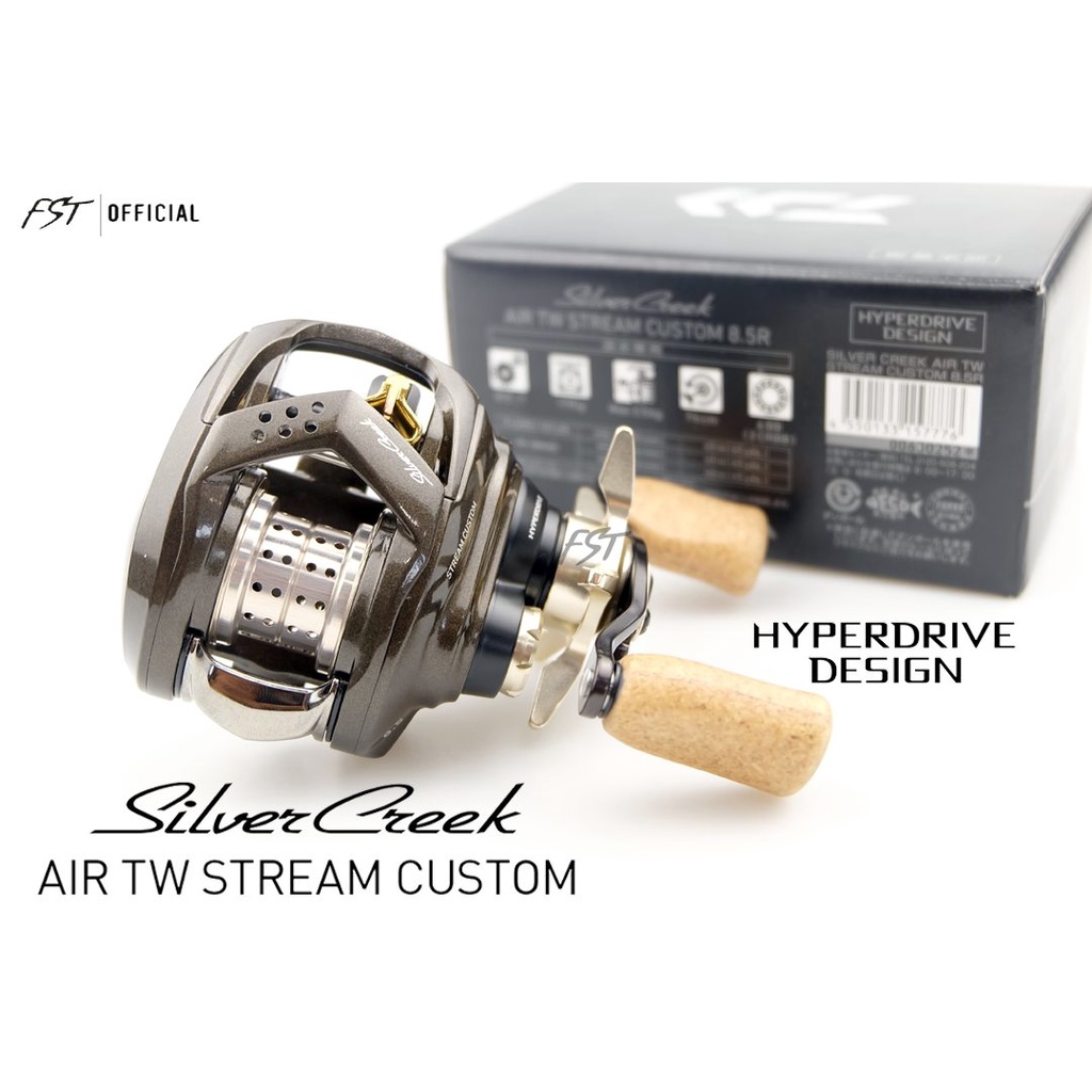 DAIWA Mountain Stream Bait Finesse Reel Silver Creek AIR TW Stream