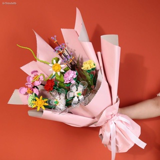 ดอกไม้ปลอมไหว้พระ ดอกไม้ปลอม ของขวัญรับปริญญา ช่อดอกไม้รับปริญญา เลโก้ดอกไม้ ของขวัญปีใหม่ ใช้งานร่วมกับเลโก้บล็อกประกอบ