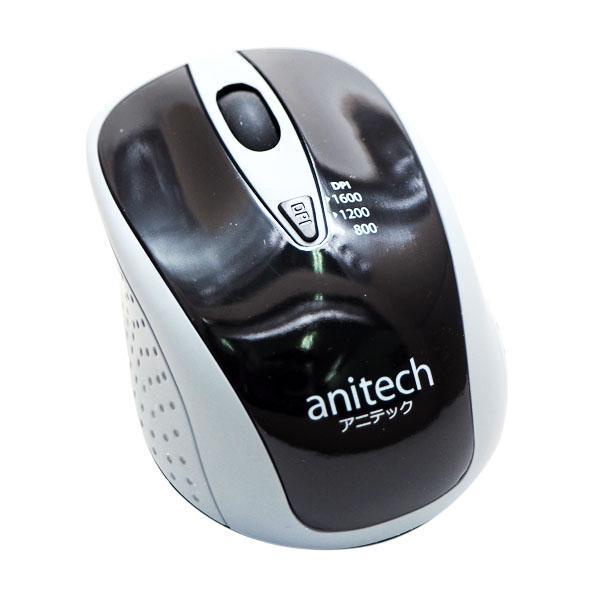 เมาส์ไร้สาย-anitech-รุ่น-w214-mouse-wireless-เมาส์ไร้สาย-ไร้เสียง-ระยะห่างประมาณ-10-เมตร